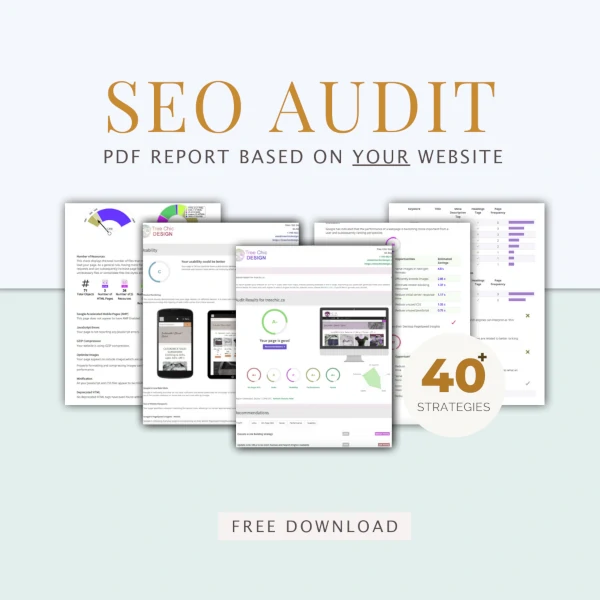 Free SEO audit PDF download